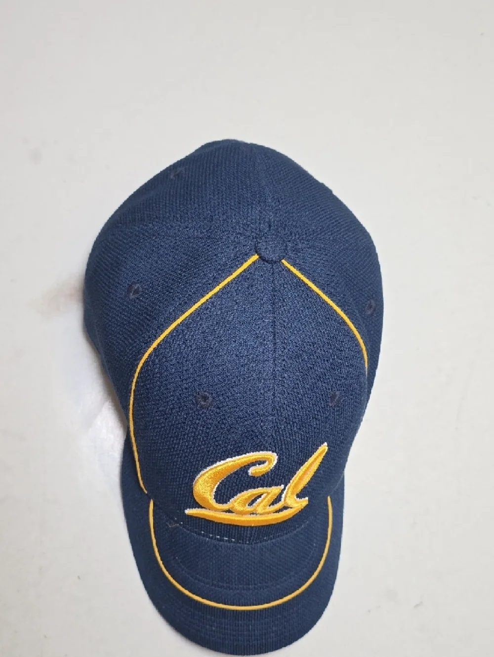 Nike Dri-Fit Cal Hat Adjustable Navy Yellow California Authentic‎ Team Wear Cap
